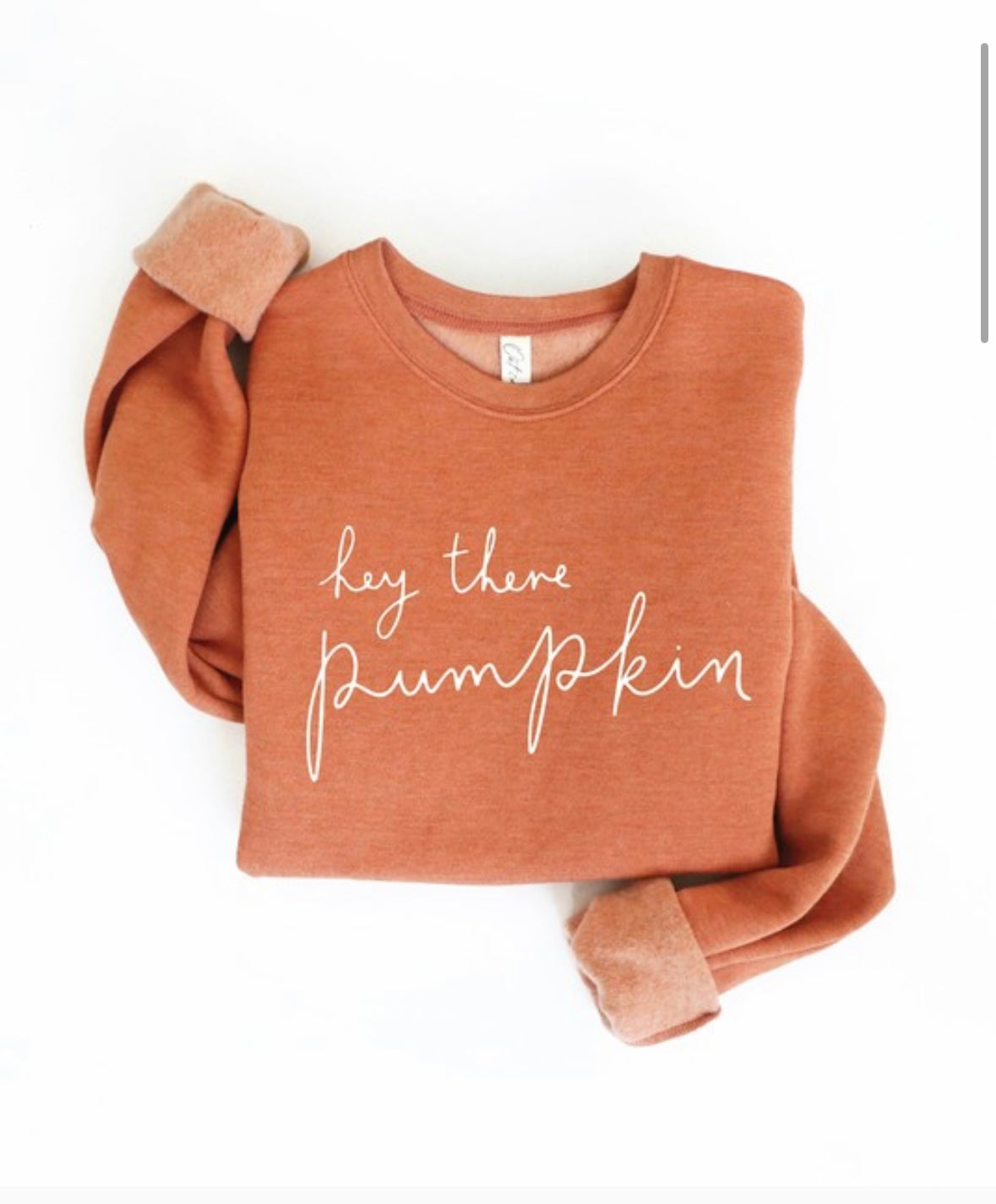 Hey There Pumpkin Graphic Sweatshirt