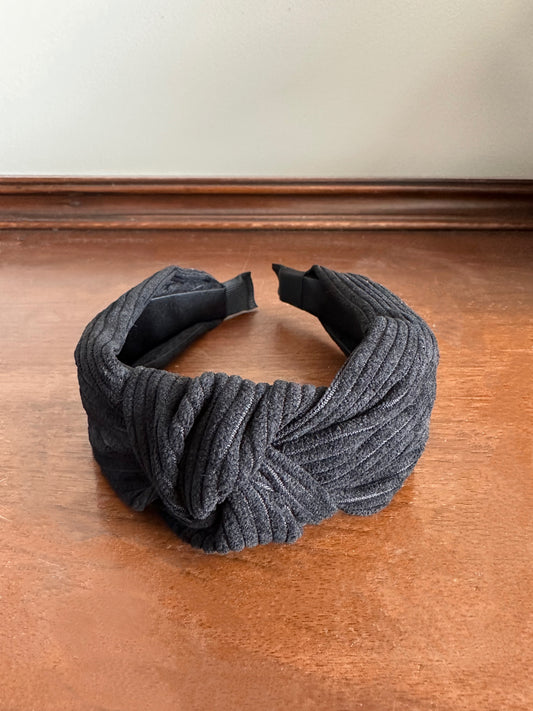 Knotted Corduroy Headband